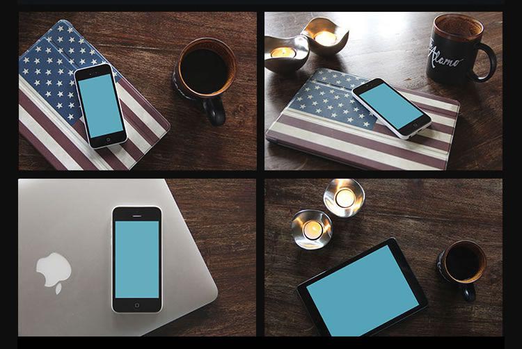 iPhone Mockup Collection free template PSD